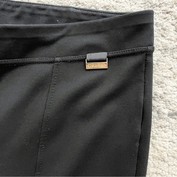 Sleek Calvin Klein Black Power Stretch Skinny Pants - Medium - Picture 2 of 10